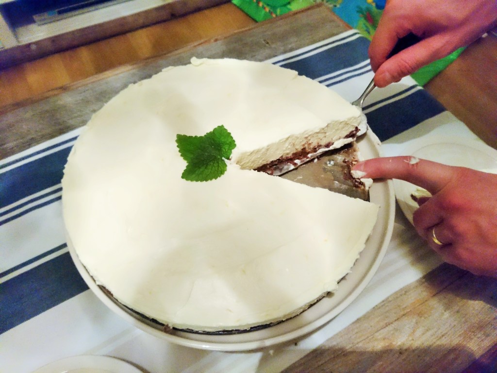 Sitruunainen juustokakku