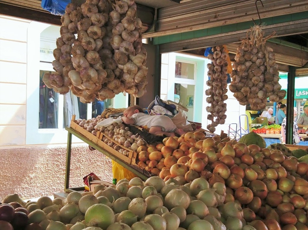 Rijekan torilla ostoksilla