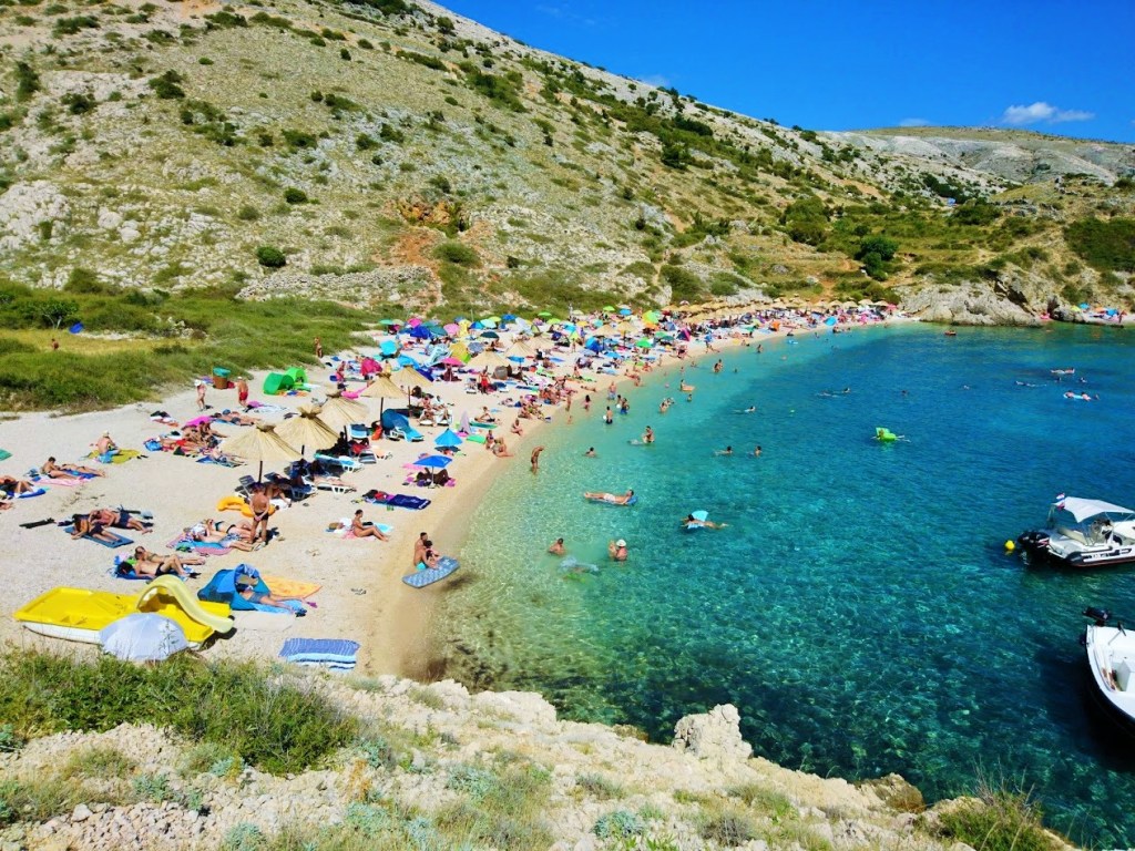 Herkuttelua simpukoilla ja upea Oprna Bay Krkin&nbsp;saarella