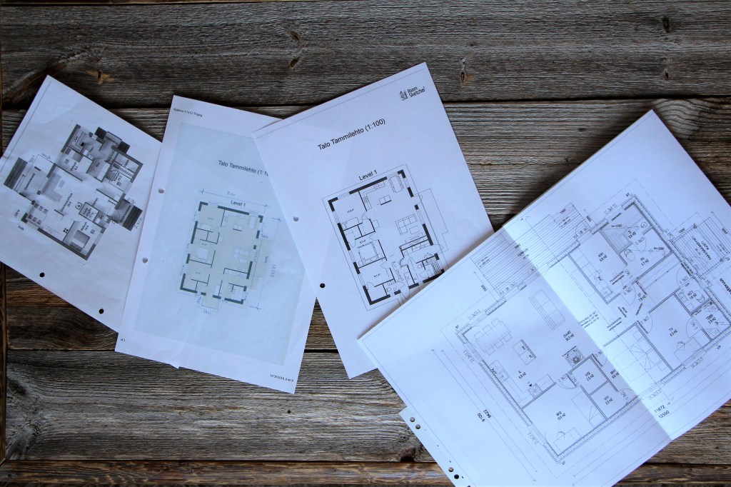 Talomme pohjapiirustus